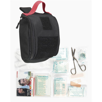 Kit pronto soccorso IFAK Miltec Laser-Cut 20 pezzi — Nero