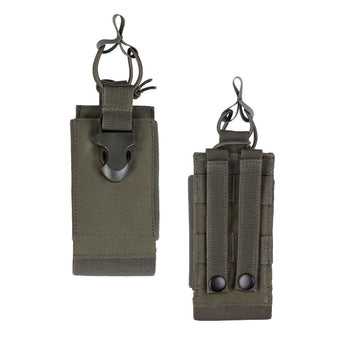 Tasca radio Miltec Open MOLLE — Verde