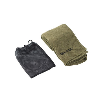 Asciugamano Miltec Quick-Drying Towel Microfibre 80x40 cm — Verde