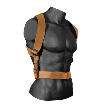 Rothco Combat Suspenders – Coyote Brown