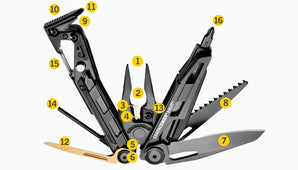 Multiuso Leatherman MUT — Nero-LEATHERMAN-