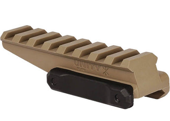PTS Unity Tactical Fast Riser RIS Mount, Dupont(TM) - Tan-PTS-