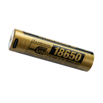 Batteria 18650 Clawgear 3.7V 2600mAh USB-C