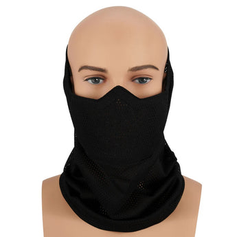 CYGNUS ARMORY Face Warrior Defender Neck Gaiter - Black-CYGNUS ARMORY-