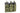 Tasca portacaricatori SATAC Open MOLLE per 3 caricatori M4/AR15 — Multicam Tropic