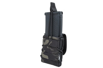 Tasca portacaricatori SATAC Open MOLLE per M4 / AK — MC Black
