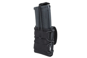 Tasca portacaricatori SATAC Open MOLLE per M4 / AK — Nero