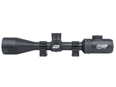Cannocchiale Strike Systems HMTS-01 3-12x44 con attacchi — Nero