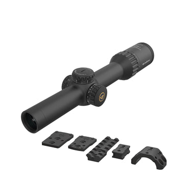 Ottica LPVO Vector Optics Continental 1-8x24i ED con attacco X-ACCU — Nero-Vector Optics-