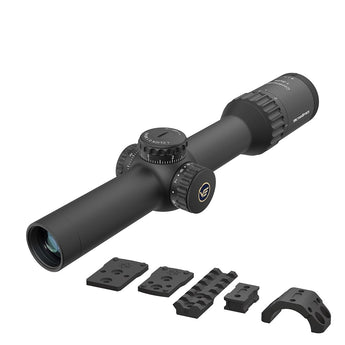 Ottica da puntamento Vector Optics Continental X8 1-8x24 ED SFP con X-ACCU Mount — Nero-Vector Optics-