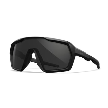 WILEY X CITADEL CAPTIVATE(TM) Shooting Glasses (Smoke Lens) – Black-WILEY X-