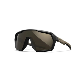 WILEY X CITADEL CAPTIVATE(TM) Shooting Glasses (Tungsten Lens) – Tan-WILEY X-