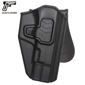 Gun Flower OWB-Holster für CZ 75, Rechtshänder — Schwarz