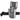 Fondina Gun Flower UNI PRO Low Ride con cinghia di ritenzione — Nero