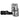Fondina Gun Flower UNI PRO Low Ride con cinghia di ritenzione — Nero