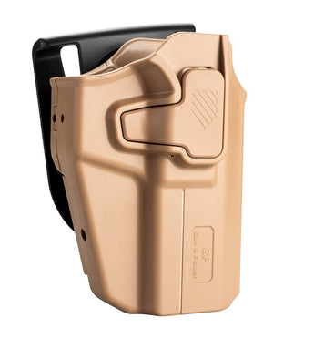 Gun Flower UNI PRO OWB Universal-Holster für Rechtshänder — Tan
