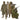KMCS Ultra-Lite Ghillie Suit Camouflage Poncho – Green-Kicking Mustang-