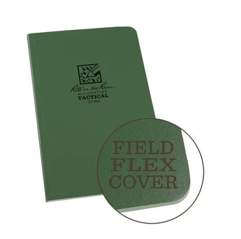 Wasserfestes Notizbuch „Rite in the Rain Field Flex“ (117 x 184 mm) – Grün