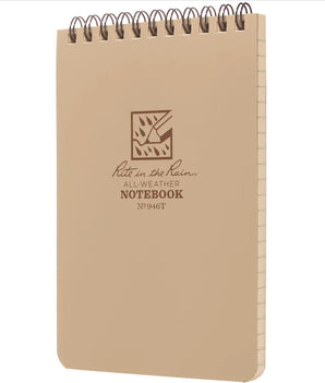 Taccuino impermeabile Rite in the Rain Pocket Notebook 101x152 mm — Tan-Rite in the Rain-
