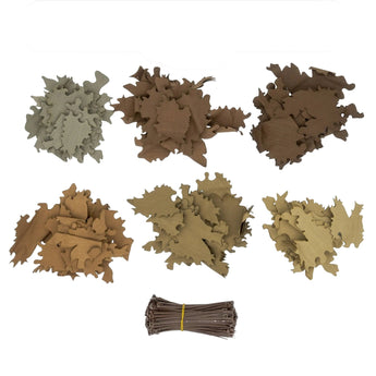 Foglie ghillie Kicking Mustang Ghillie Leafs — Multicolore