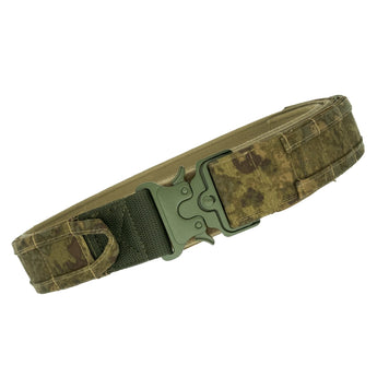Cinturone tattico Kicking Mustang MOLLE Battle Belt — Marrone