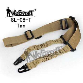 Cinghia Wosport 1-Point Bungee Sling — TAN-Wosport-