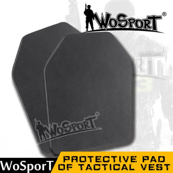 Inserto protettivo Wosport Dummy XPE per giubbotto tattico — Nero-Wosport-