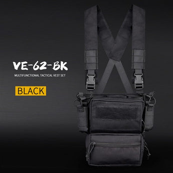 WST Tactical Chest Rig D3-TMVS - Black-Wosport-