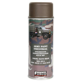 ARMY camouflage paint spray 400 ml OLIVE-FOSCO-
