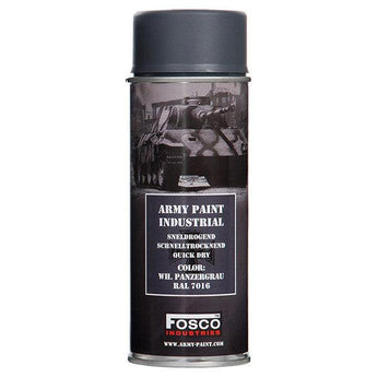 ARMY camouflage paint spray 400 ml RAL 7016 WH PANZERGRAU-FOSCO-