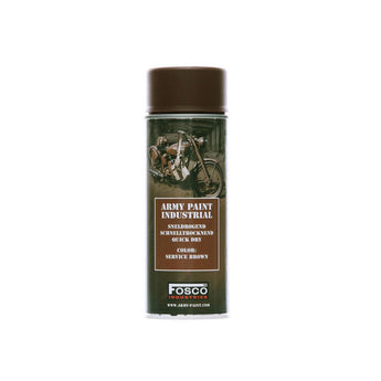 ARMY camouflage paint spray 400 ml SERVICE BROWN-FOSCO-