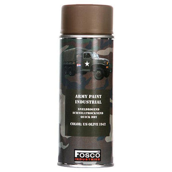 ARMY camouflage paint spray 400 ml U.S. OLIVE 1942-FOSCO-