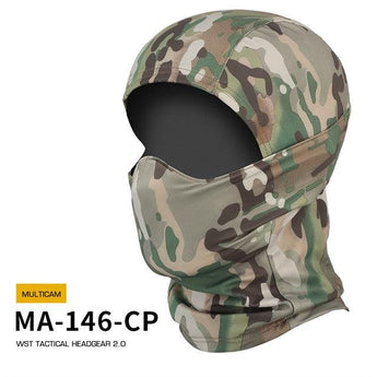 Balaclava with rubber protective mask WST 2.0 - MC-Wosport-