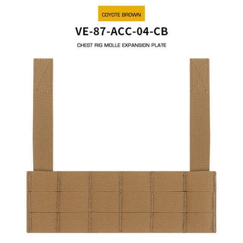Chest Rig Molle Expansion panel - Coyote-Wosport-