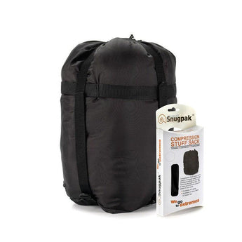 Compression Stuff Sack M 35x40cm - BLACK-SNUGPAK-