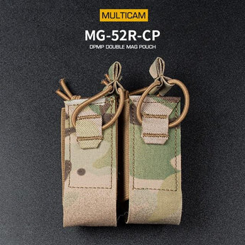 DPMP Molle Double 9mm Magazine Pouch - MC-Wosport-