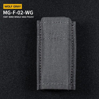 Tasca portacaricatori Wosport FAST 9 mm — Grigio-Wosport-