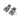 FMA 71L F/R Folding Sight Set (DE)-FMA-