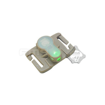 FMA MOLLE System Strobe Light Dark Earth ( Green LED )-FMA-