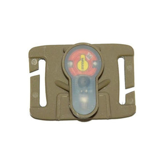 FMA MOLLE System Strobe Light Dark Earth ( Red LED )-FMA-