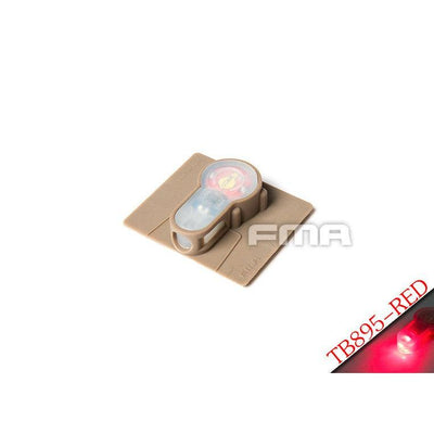 FMA VELCRO System Strobe Light Dark Earth ( Red LED )-FMA-