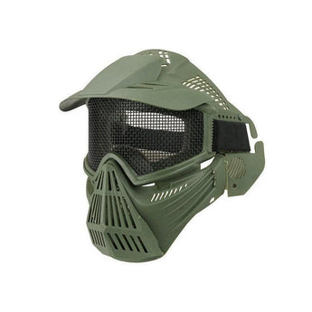 Maschera protettiva Wosport Transformers Leader Mesh V1 — Olive-Wosport-