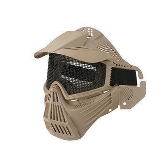 Maschera protettiva Wosport Transformers Leader Mesh V1 — TAN-Wosport-