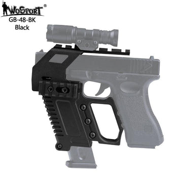 Porta-caricatore Wosport GB-48 per Glock 17/18/19 — Nero-Wosport-
