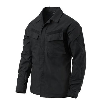 Helikon tactical shirt RAID PolyCotton Stretch, rip-stop - Black-HELIKON-XS-