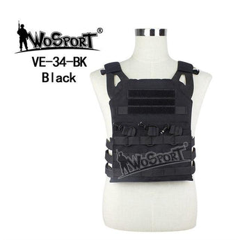 JPC Tactical Vest - Black-Wosport-