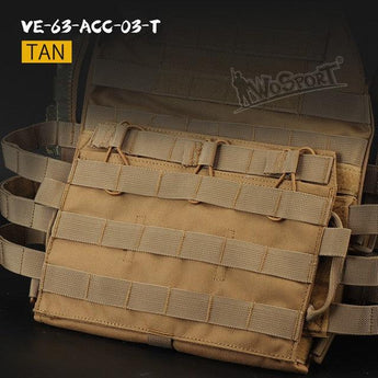 JPC vest 2.0 front accessory package standard triple package - TAN-Wosport-