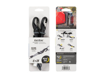 Corda elastica regolabile Nite Ize KnotBone — Grigio-NITE IZE-
