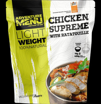Lightweight Chicken supreme with ratatouille 400g-Adventure Menu-