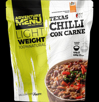 Lightweight Chilli con Carne 400g-Adventure Menu-